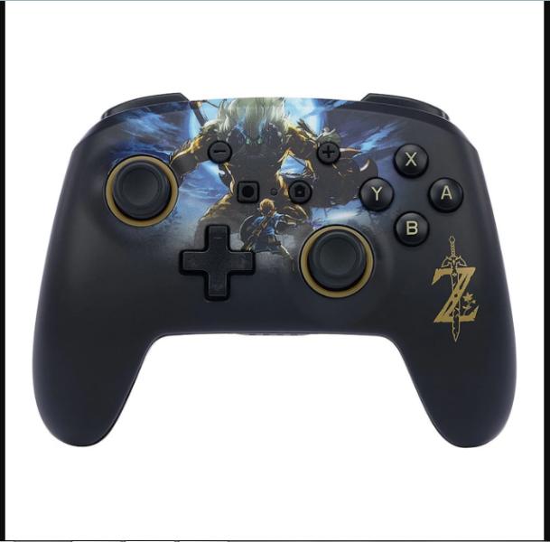 Control Nintendo Switch Wireless Power A Zelda Link vs. Lynel Negro / Azul