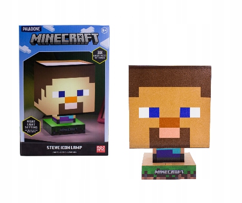 Lampara Minecraft Steve Icon lamp