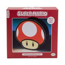 Lampara Light paladone Super mushroom Peque&ntilde;o rojo - blanco