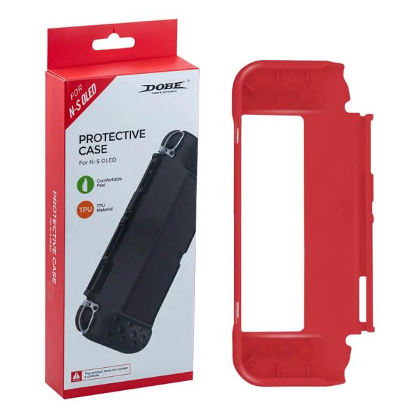 Silicon protector para Nintendo Switch OLED Rojo