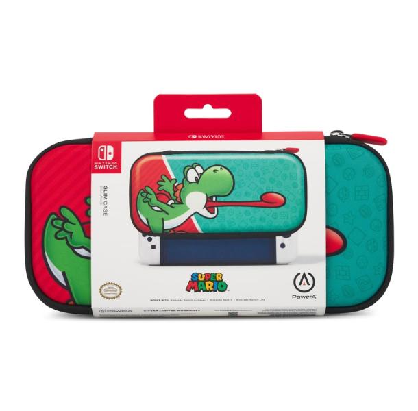 NS Estuche Slim Case (Yoshi) Rojo/Verde