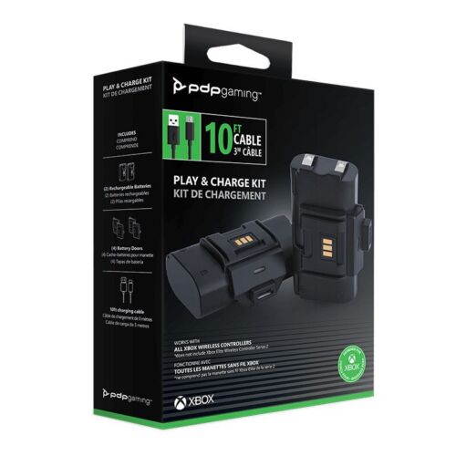 Kit de carga Xbox Series pdpGaming Negro