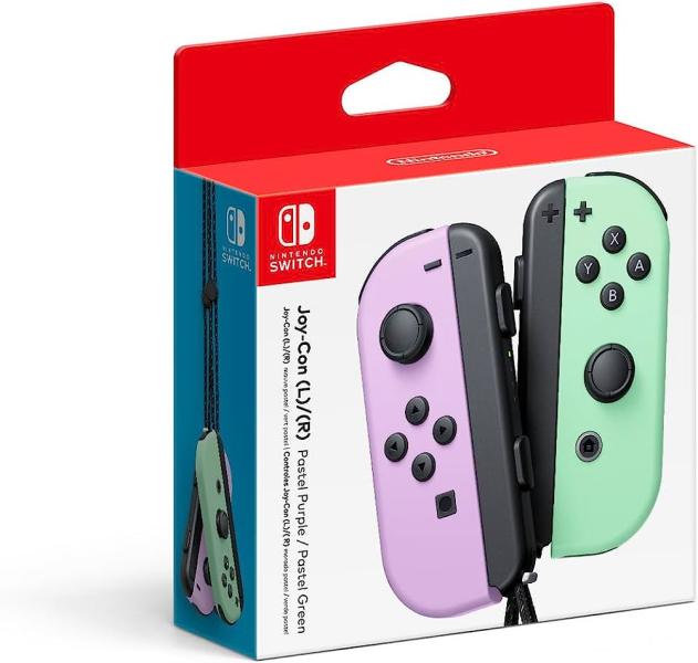 NS Control Joy-Con  (L -R )  purple/Pastel Green Pastel purple/Pastel Green