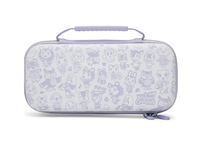 Estuche Protection case Animal crossing  Switch Violeta/morado