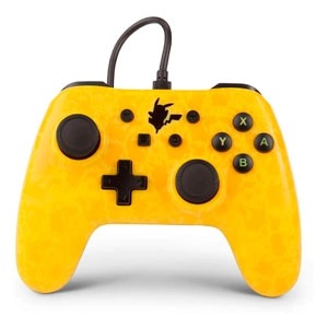 Control Switch powerA Wired Controller  *Pokemon* Picachu Silhouette
