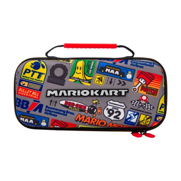 Estuche Protection case Mario Kart Switch Gris