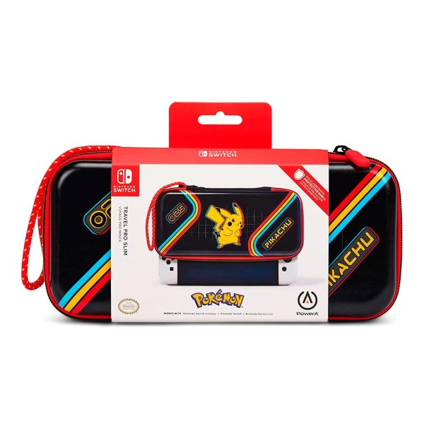 NS Estuche Travel Pro Slim Pokemon Pikachu Arcade