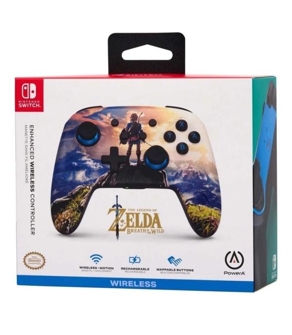 Control Nintendo Switch Wireless Power A Zelda Morado/Amarillo
