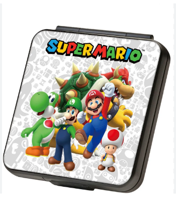 Game card case  NINTENDO SWITCH ** Super Mario** 12 juegos Personajes
