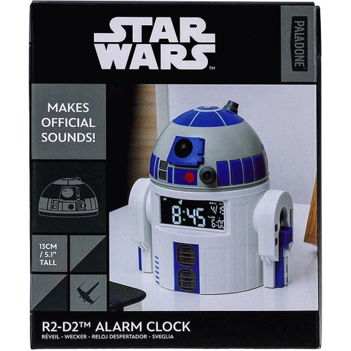 Alarma clock Star Wars R2-D2 PALADONE Blanco/azul
