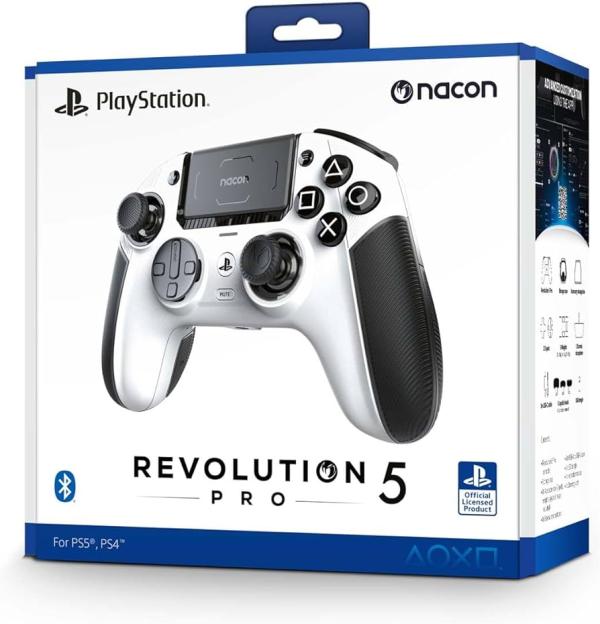 Control PRO NACON Revolucion 5 PS4/PS5 Blanco