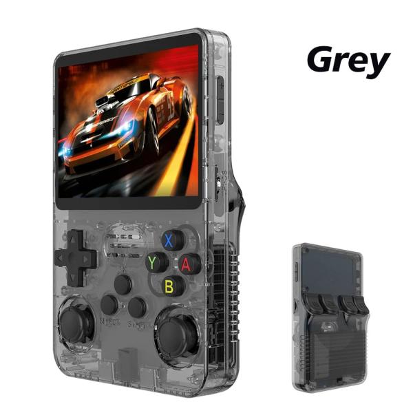Consola Game Console R36S (15.082 Juegos) Negro Cristal