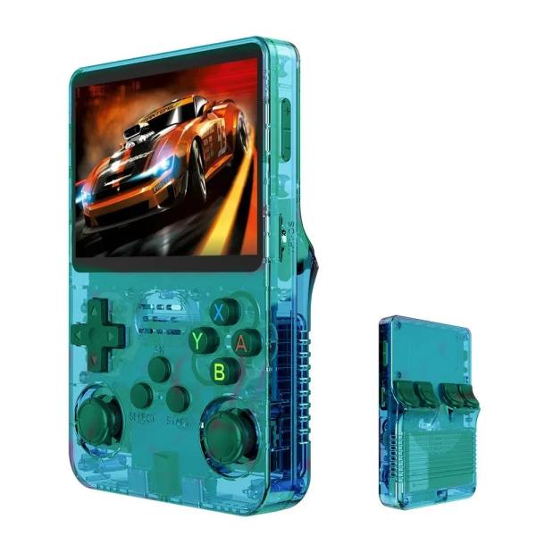 Consola Game Console R36S (15.082 Juegos) Turquesa Cristal Turquesa Cristal