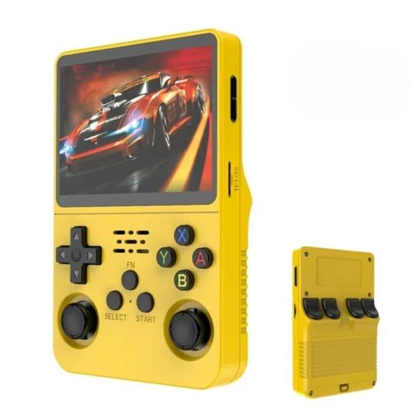 Consola Game Console R36S (15.082 Juegos) Amarilla Amarilla