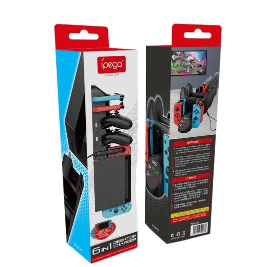 NS Base de carga para Joy Con DOBE NS (Charging Station ) PG SW071 Negro