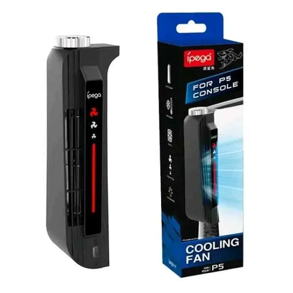 PS5 FAT Cooling  Radiator Fan & Charging Dock   PG-P5031 Negro