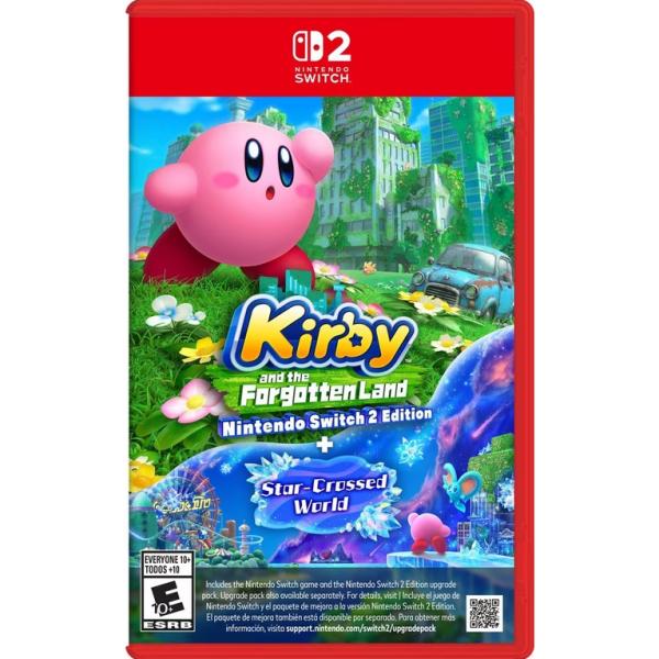 NSW2 Juego Kirby and the Forgotten Land + Star-Crossed World Nintendo Switch 2 **PRE VENTA** 28/8/2025