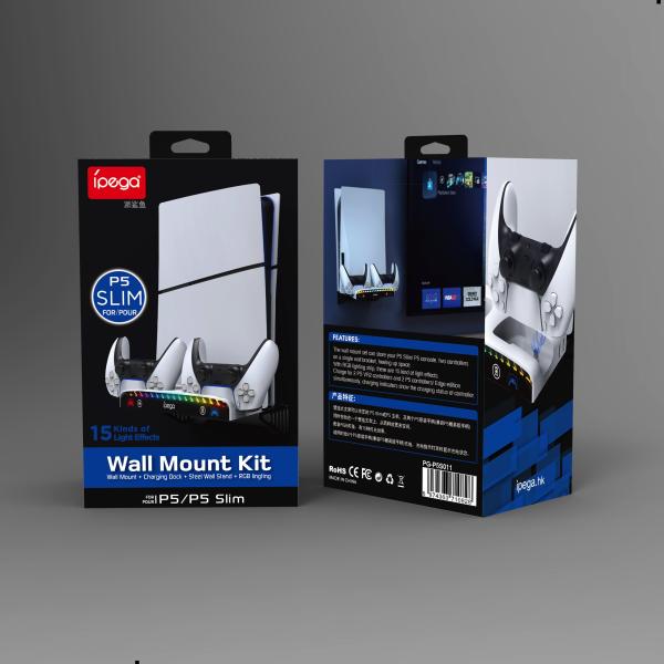 PS5 base PARED  Wall Mount kit  P5S011 Blanca